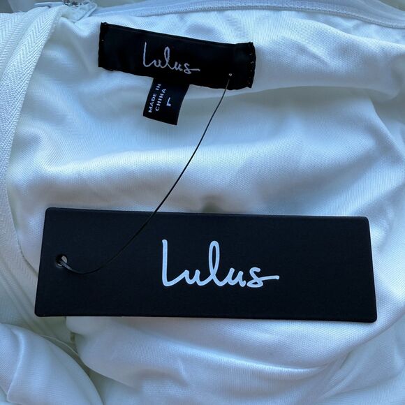 Lulus Certainly Charming White Pleated Strapless Wide-Leg Jumpsuit - Picture 8 of 11